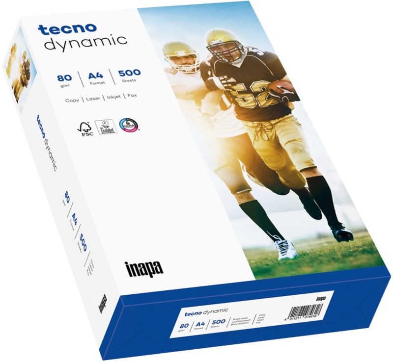 tecno Dynamic DIN A4 Druckerpapier Weiß 80 g/m² 500 Blatt