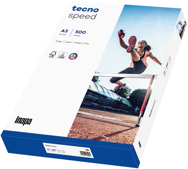 Papier tecno Speed A3 80 g/m² Blanc 500 Feuilles