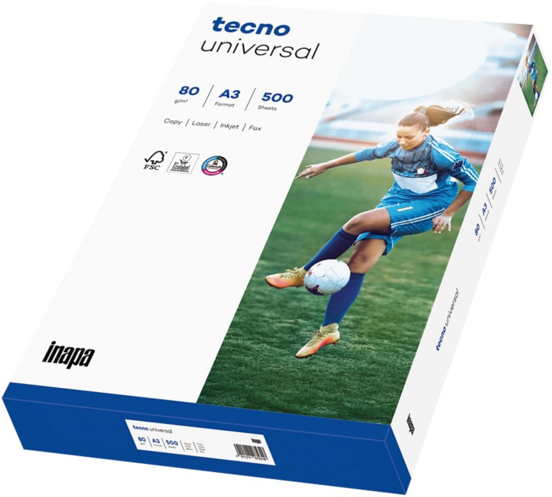 tecno Universal DIN A3 Druckerpapier Weiß 80 g/m² 500 Blatt