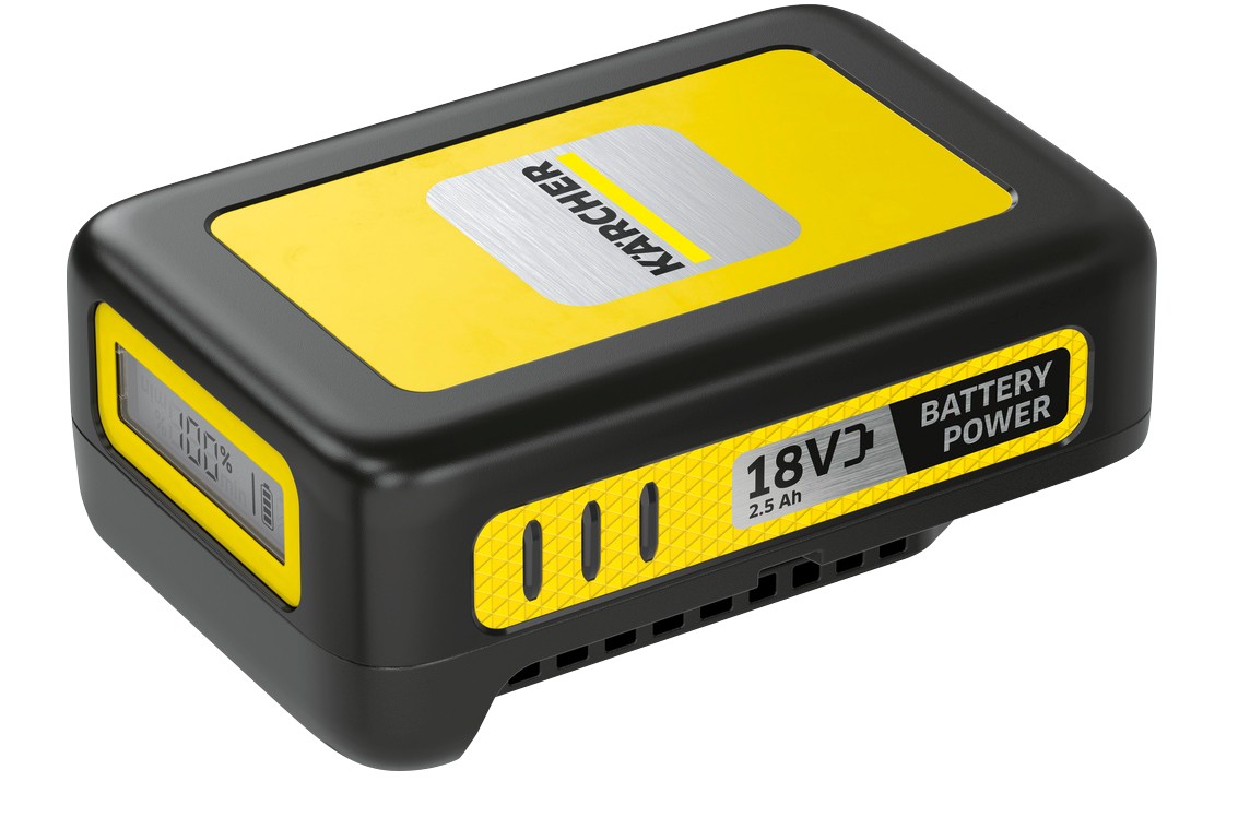 Kärcher Battery 18 V 2.5 Ah Black, Yellow