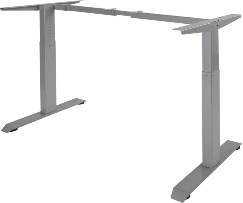 euroseats Tischgestell Rechteckig T-Fuß 1.600 (B) x 600 (T) x 840 (H) mm Metall