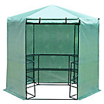 Outsunny Greenhouse Outdoors Waterproof Green 2250 mm