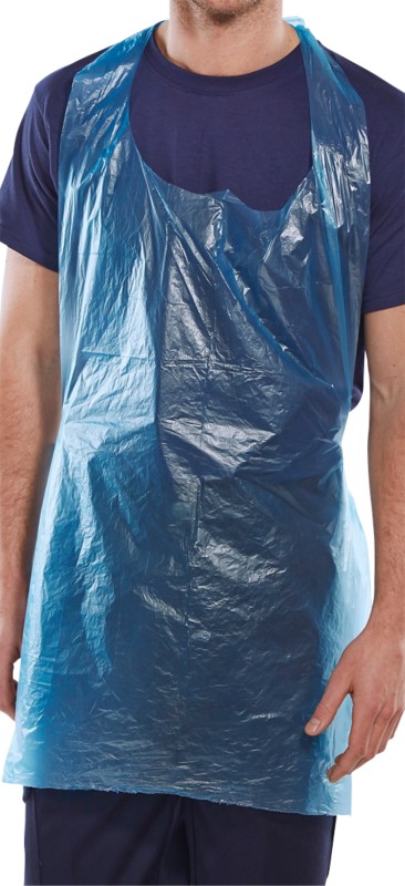 Beeswift Disposable Apron Blue 42X27 Pack of 1000 DAB42DP - Image 2