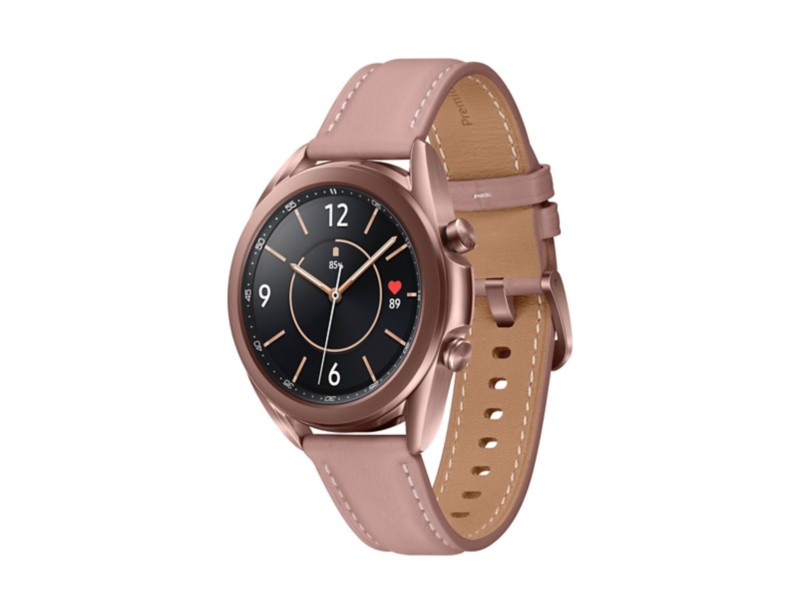 SAMSUNG Galaxy Watch Watch3 Smartwatch Bronze Gehäusefarbe 41 x 42.5 x 11.3 mm Gehäusegröße Armbandfarbe Bronze