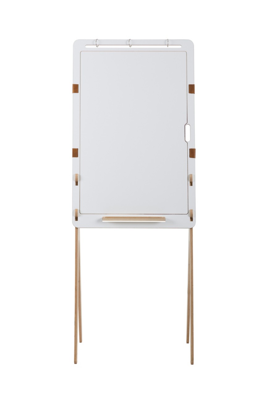 Archyi. Pico Flipchart Easel Freestanding 68.5 (W) X 180 (H) Cm Grey