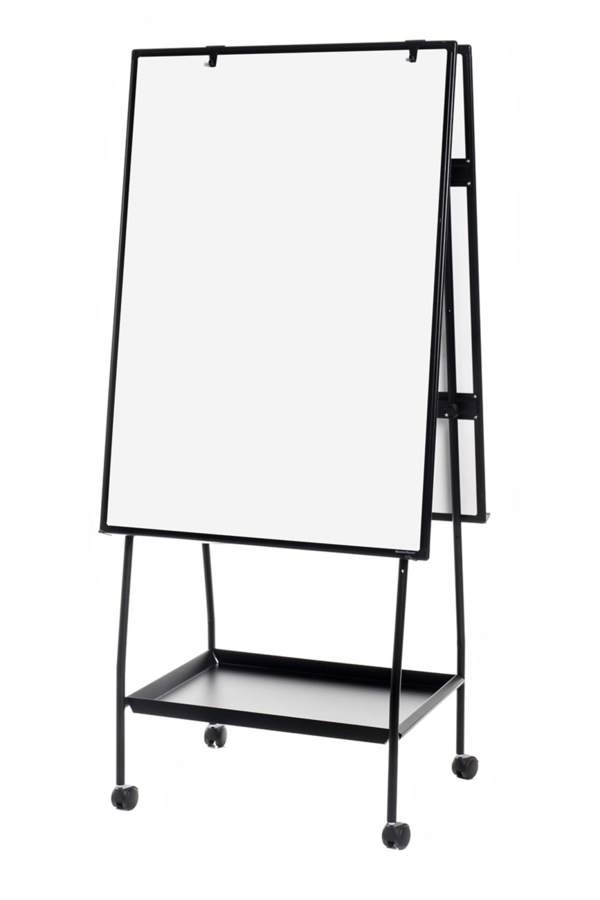 Bi-Office Creation Station Flipchart Easel Freestanding 75 (W) X 100 (H) Cm Black - Image 4
