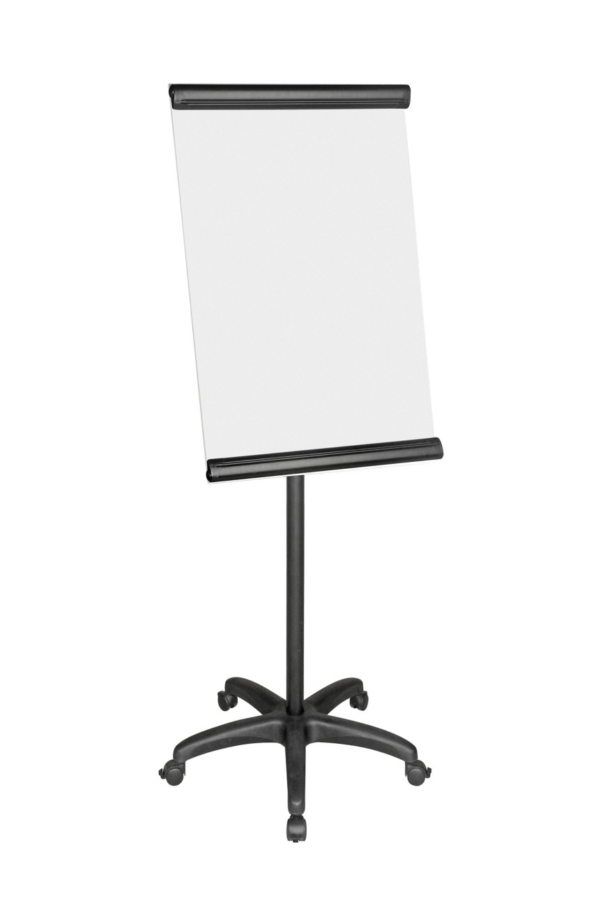 Bi-Office  Frameless Mobile Flipchart Easel 900X600mm - Image 4