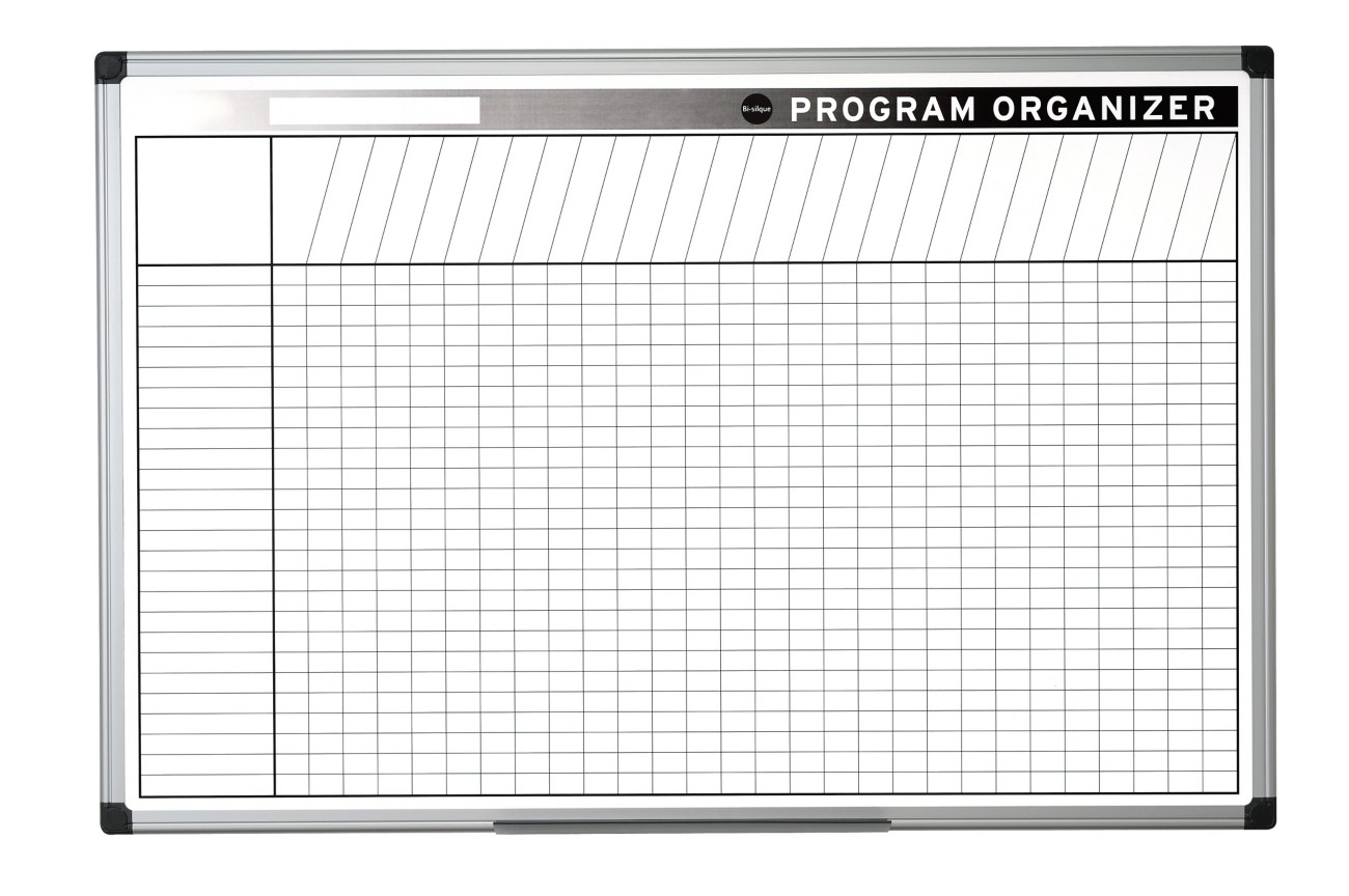 Bi-Office Planner Magnetic 90 (W) X 60 (H) Cm Multicolour