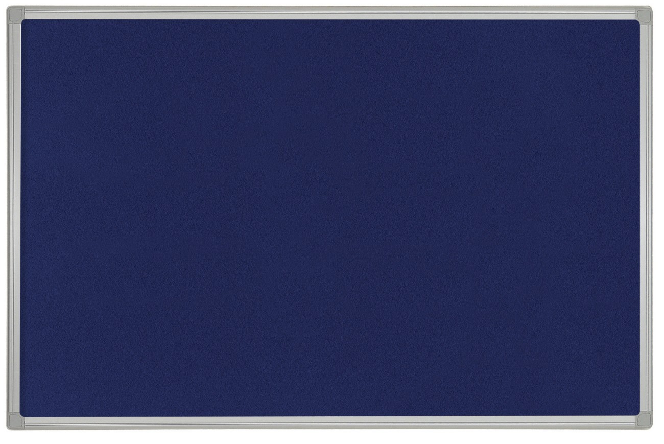 Bi-Office Maya Noticeboard 180 (W) X 120 (H) Cm Blue