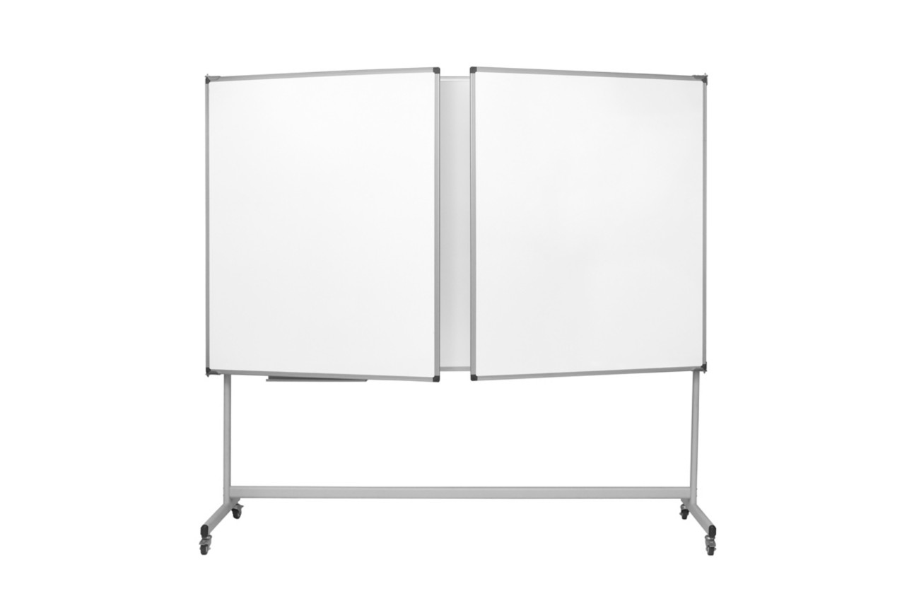 Bi-Office Maya Mobile Trio Whiteboard Magnetic Surface 2000x1000mm - Image 4