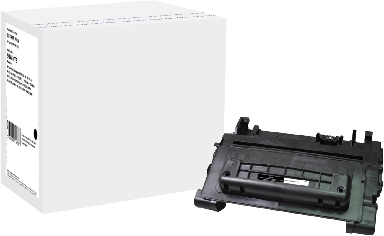 Tonerkartusche Kompatibel HP CE390A 90A Schwarz