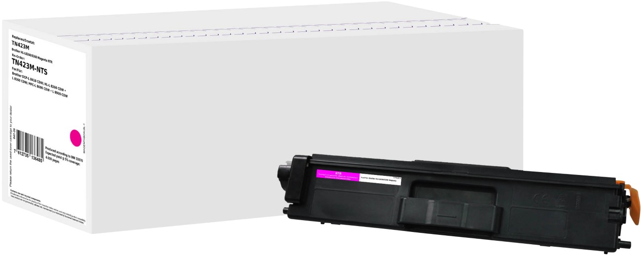 Tonerkartusche Kompatibel Brother TN423M Magenta