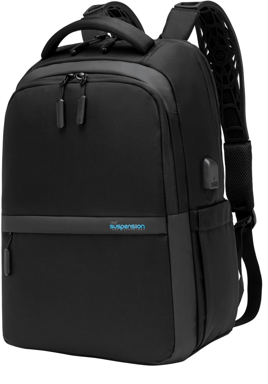 Falcon I-Stay Is0410 Suspension Laptop Bagpack 15.6 Inch Laptop And 10.1 Inch Tablet Black
