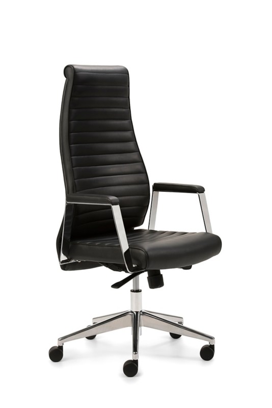 mayer sitzmöbel Chefsessel Synchronmechanismus Feste Armlehne Schwarz 120 myDELUXE