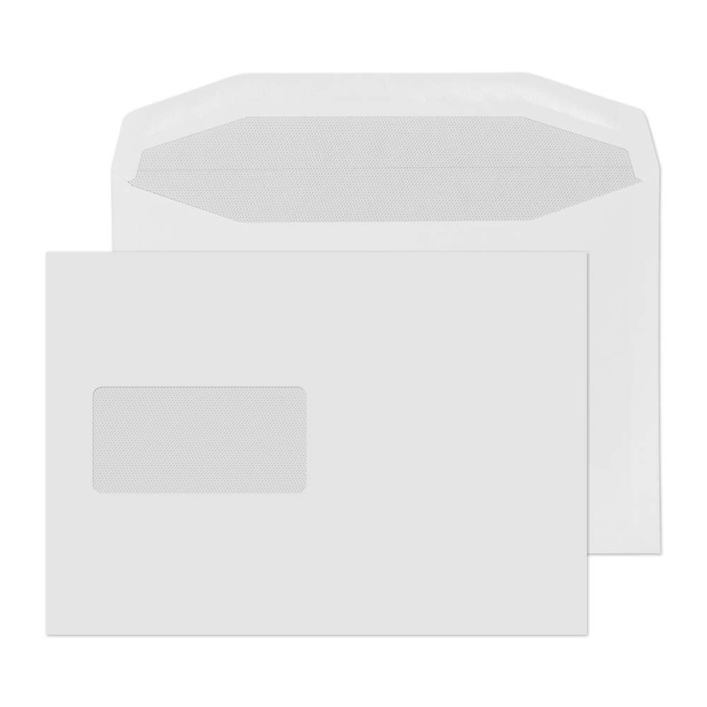 Blake Everyday Mailing Bag Window C5 229 (W) X 162 (H) Mm White 90 Gsm Pack Of 500