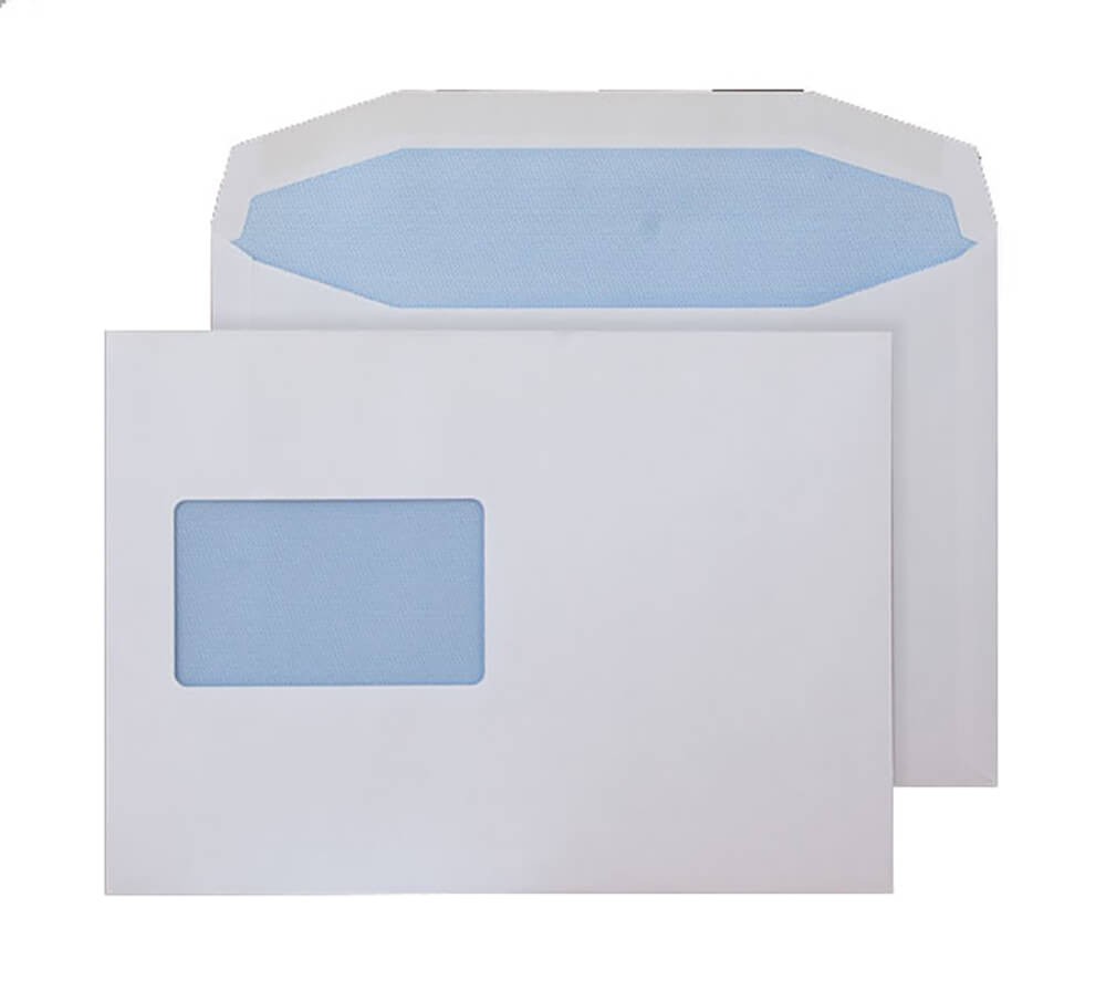 Blake Everyday Mailing Bag Window Non Standard 238 (W) X 162 (H) Mm White 90 Gsm Pack Of 500