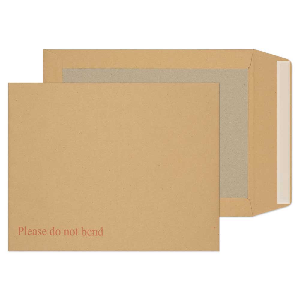 Blake Packaging Manilla Peel & Seal Board Back Pocket 267x216mm - Image 4