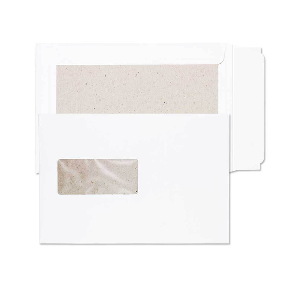 Purely Packaging Vita Purely Board Back Envelopes C5 120 Gsm White Pack Of 125
