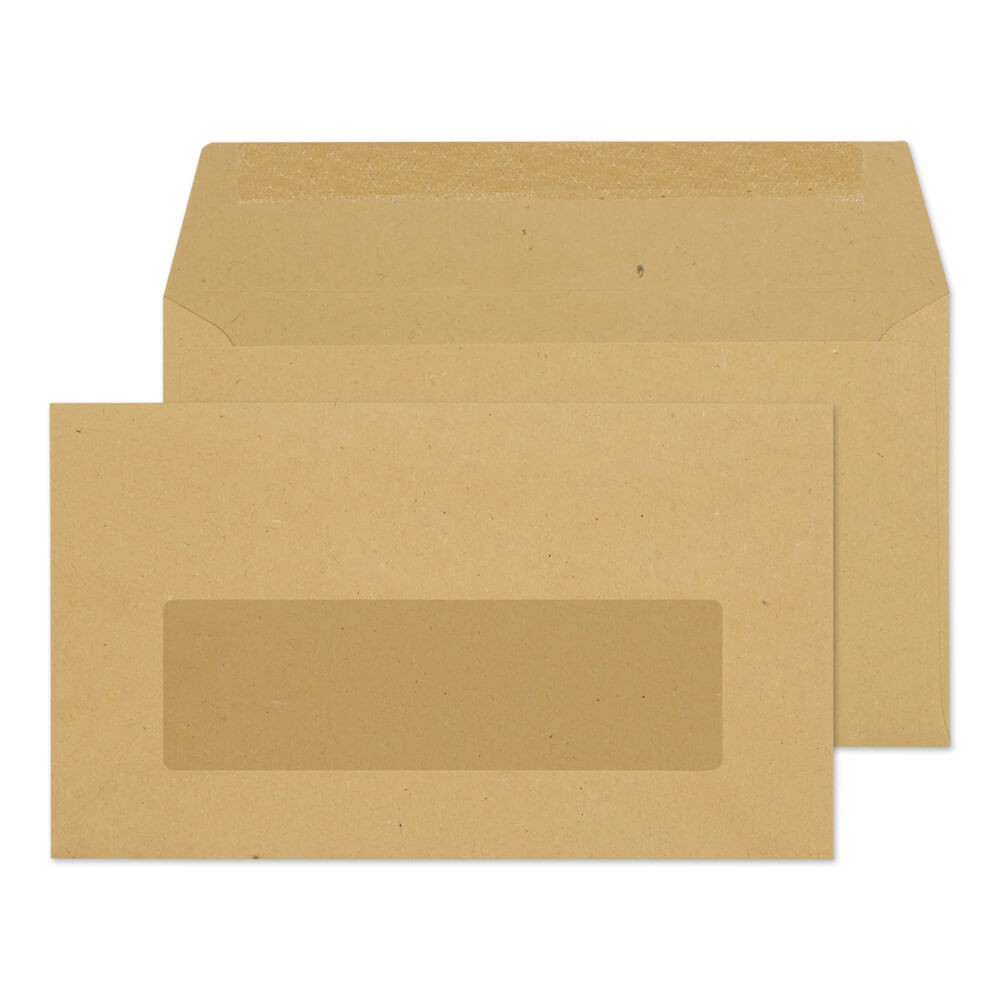 Blake Purely Everyday Envelopes Window Non Standard 152 (W) X 89 (H) Mm Cream 70 Gsm Pack Of 1000