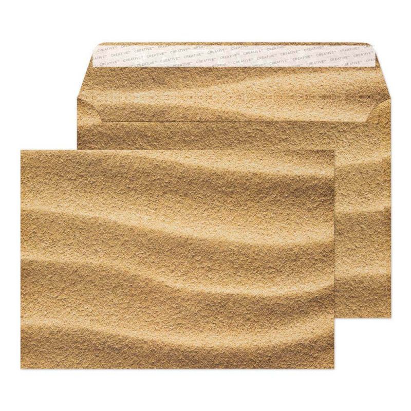 Creative Senses Envelopes C5 229 (W) X 162 (H) Mm Adhesive Strip Cream 135 Gsm Pack Of 20