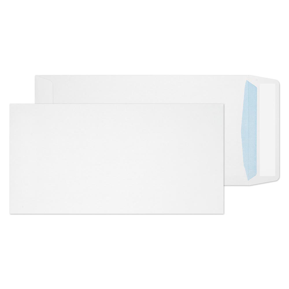 Blake Purely Everyday - White Envelopes DL+ (235 x 121 mm) - Pack of 500 - Weight 100GSM - Peel and Seal DL+ Envelopes 9.3 x 4.8 Inches - Office Business Supplies (8888PS) - Image 3