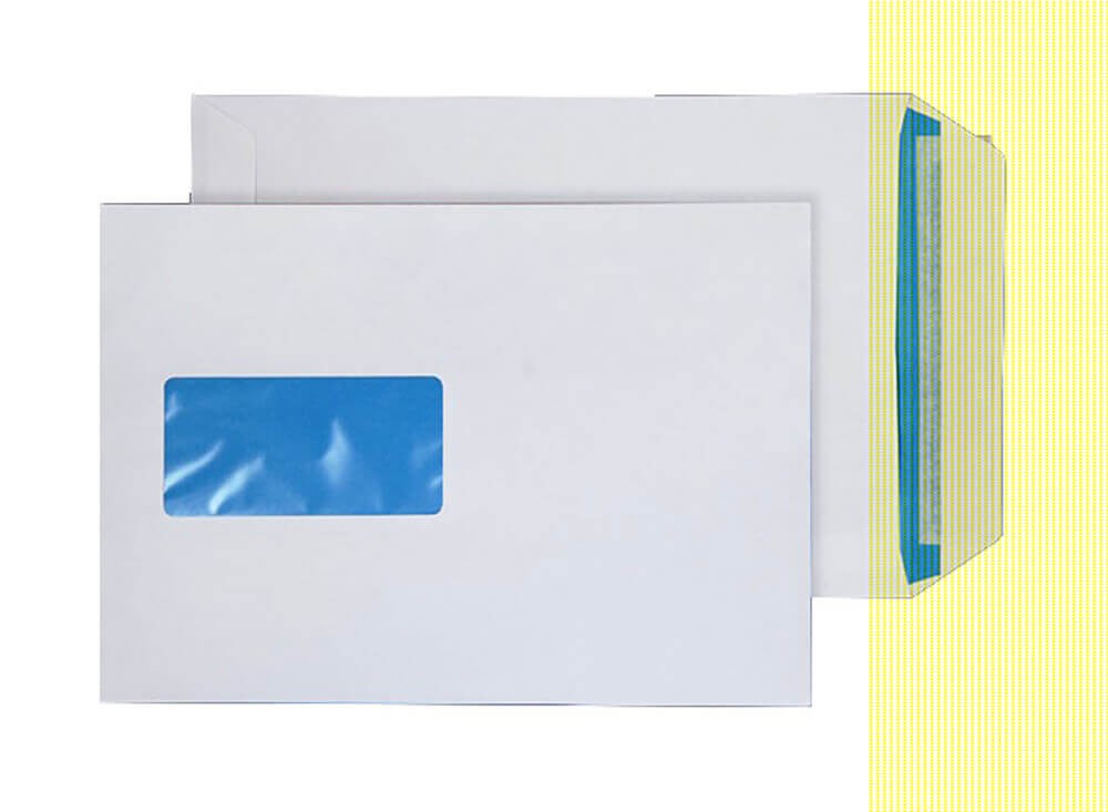 Purely Packaging Vita Environmental C5 Envelopes White 162 (W) X 229 (H) Mm Window 110 Gsm Pack Of 500 - Image 3