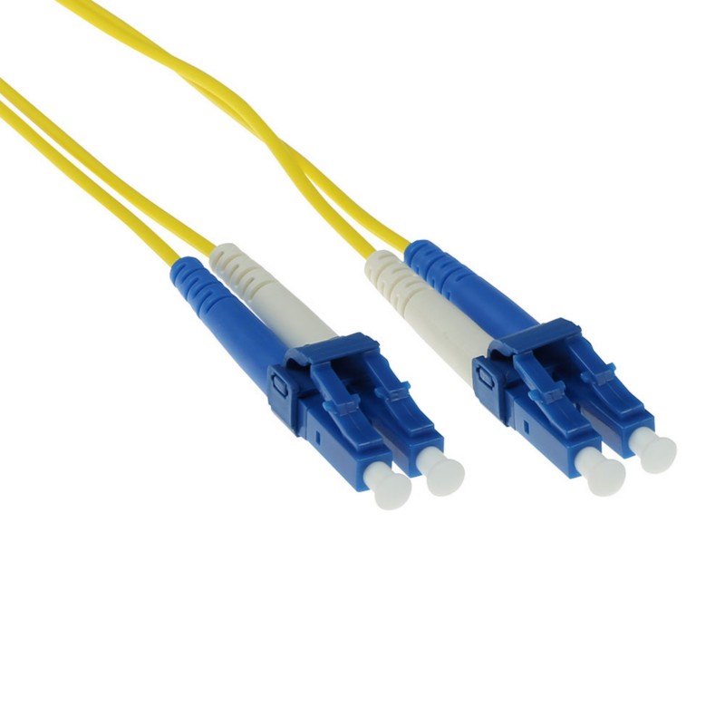 ACT 2 M LSZH Singlemode 9/125 OS2 Faser Patchkabel Duplex mit LC-Steckern