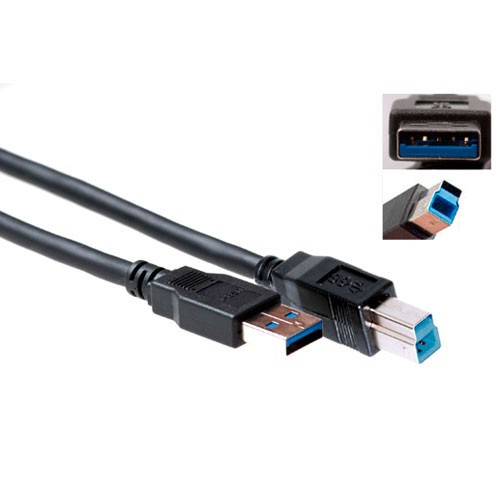 Thumbnail - ACT USB 3.0 A Stecker - USB B Stecker 1 m