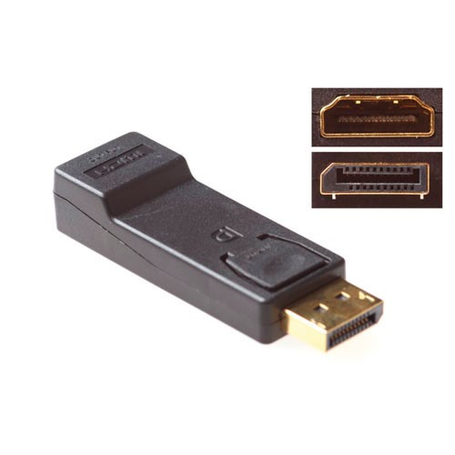 ACT Konvertierungsadapter DisplayPort Stecker auf HDMI-A Buchse