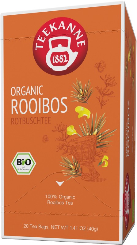 TEEKANNE Bio Roiboos Tee Packung mit 20 Stück