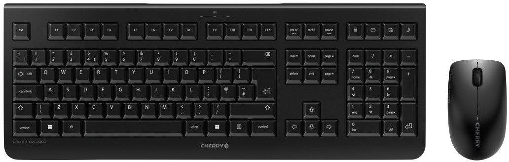 Cherry Dw 3000 Wireless Keyboard/Mouse Set Black - Image 8