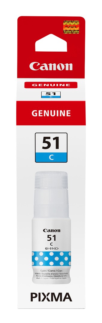 Canon Gi-51 Cyan Ink Cartridge, Cyan - Image 29