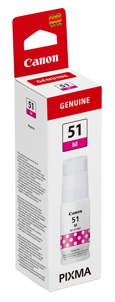 Canon GI-51M Ink Bottle - Magenta - 70ml - Image 33