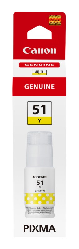 Thumbnail - Canon GI-51 Original Nachfülltinte 4548C001 Gelb