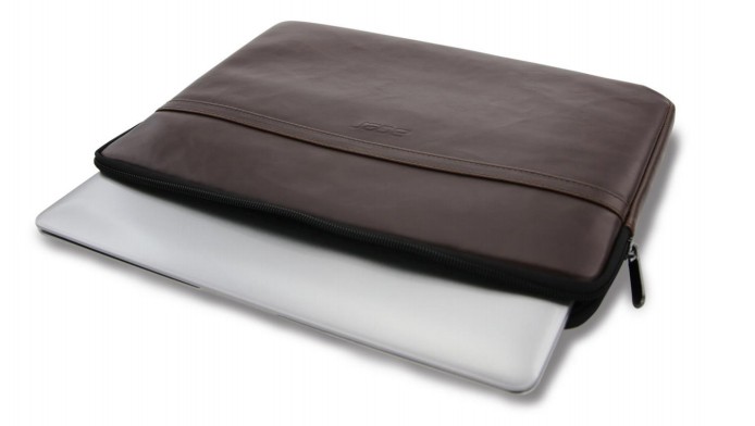Acer Laptop Sleeve Premium 14  Kunstleder 365 x 25 x 265 mm Braun