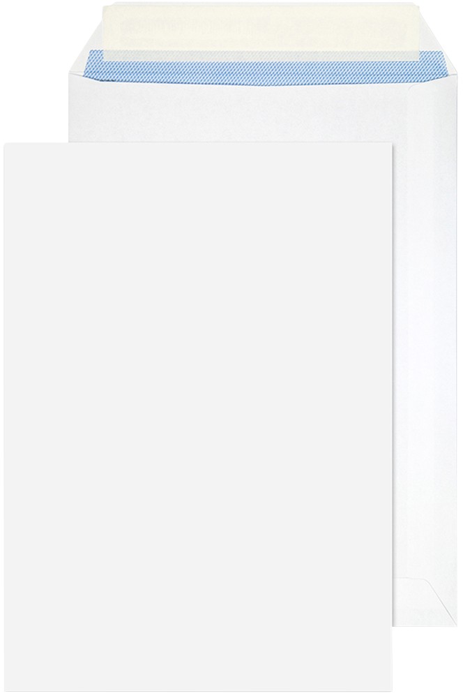 Blake Purely Everyday Briefumschläge Ohne Fenster C5 162 (B) x 229 (H) mm Abziehstreifen Weiß 100 g/m² 50 Stück