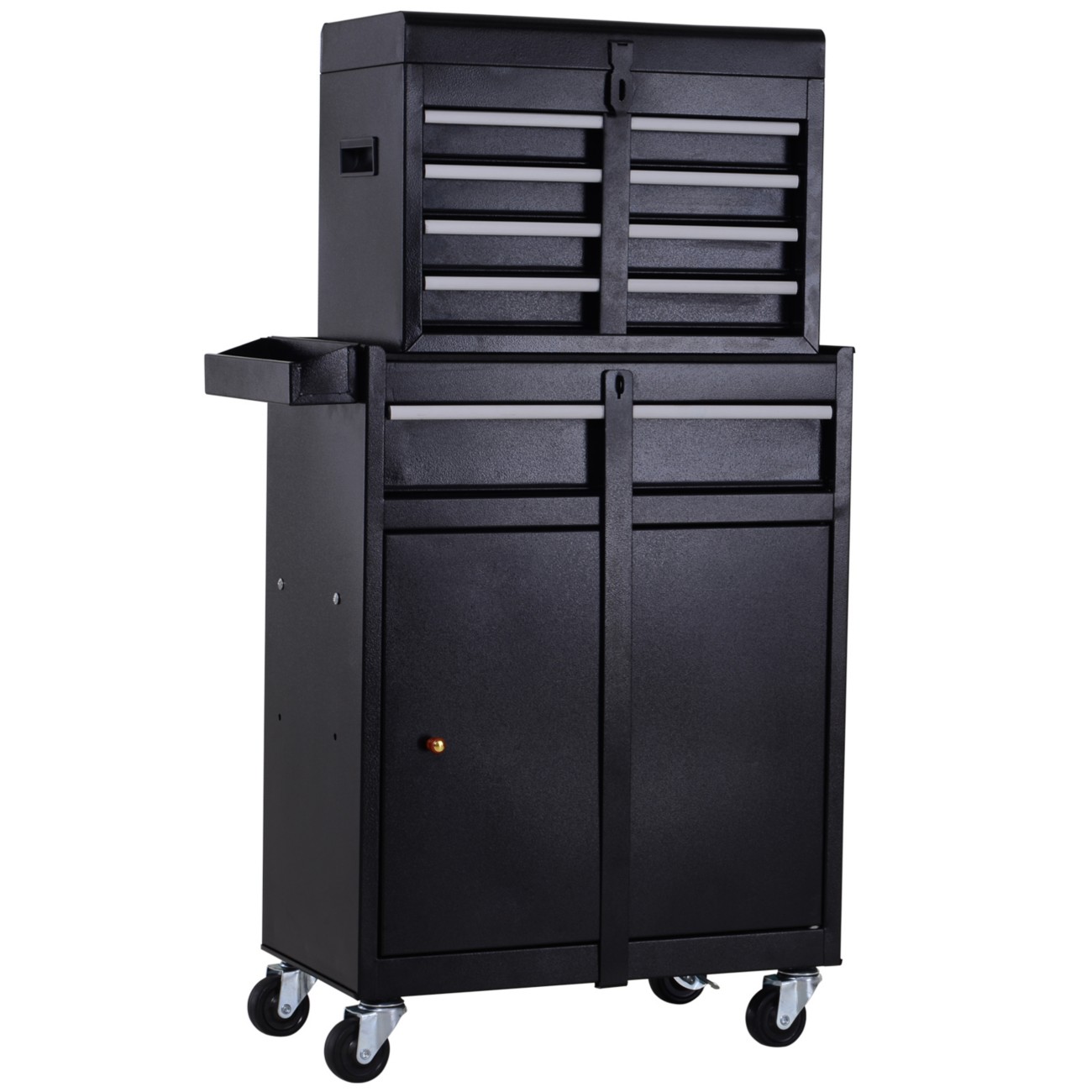 Durhand Tool Chest Cabinet B20-073 Metal Black 280 Mm X 525 Mm X 1045 Mm