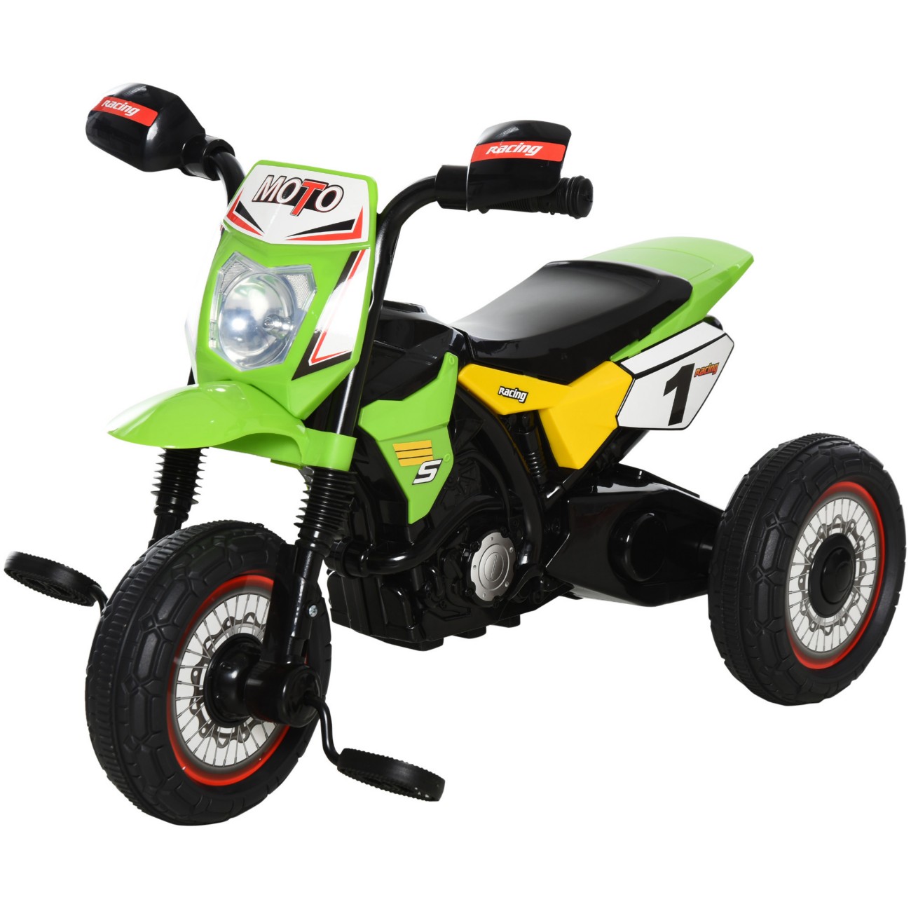 Homcom Kids Tricycle 370-095Gn Green