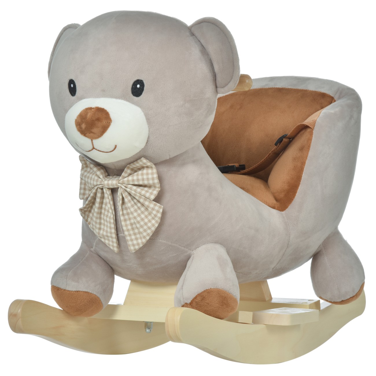 Homcom Rocking Horse 330-111 Grey