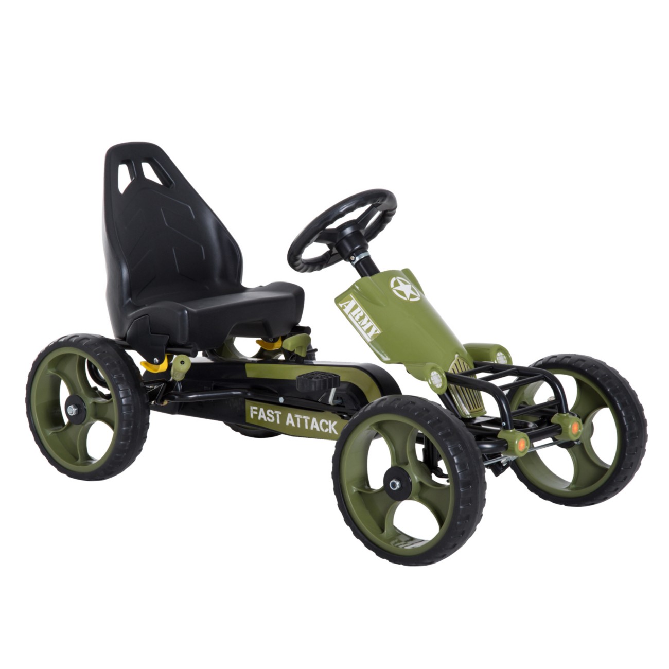 Homcom Pedal Go Kart 341-025 Green