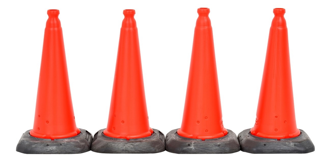 Slingsby Sports Cone 30 X 29 X 90 Cm Red Pack Of 4