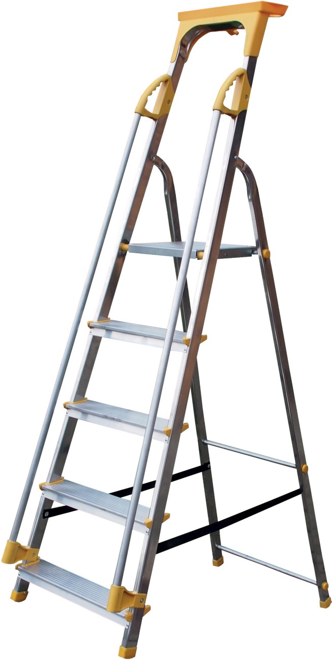 Slingsby Platform Steps 1640 Mm Aluminium 150 Kg Silver