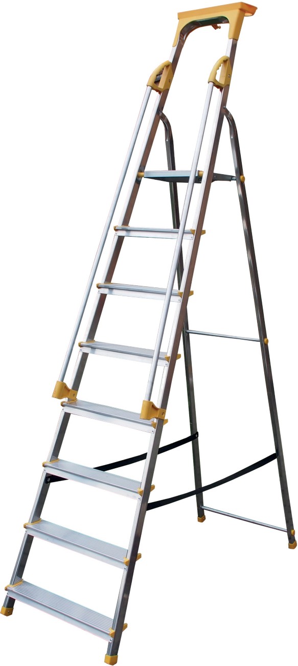 Slingsby Platform Steps 2360 Mm Aluminium 150 Kg Silver