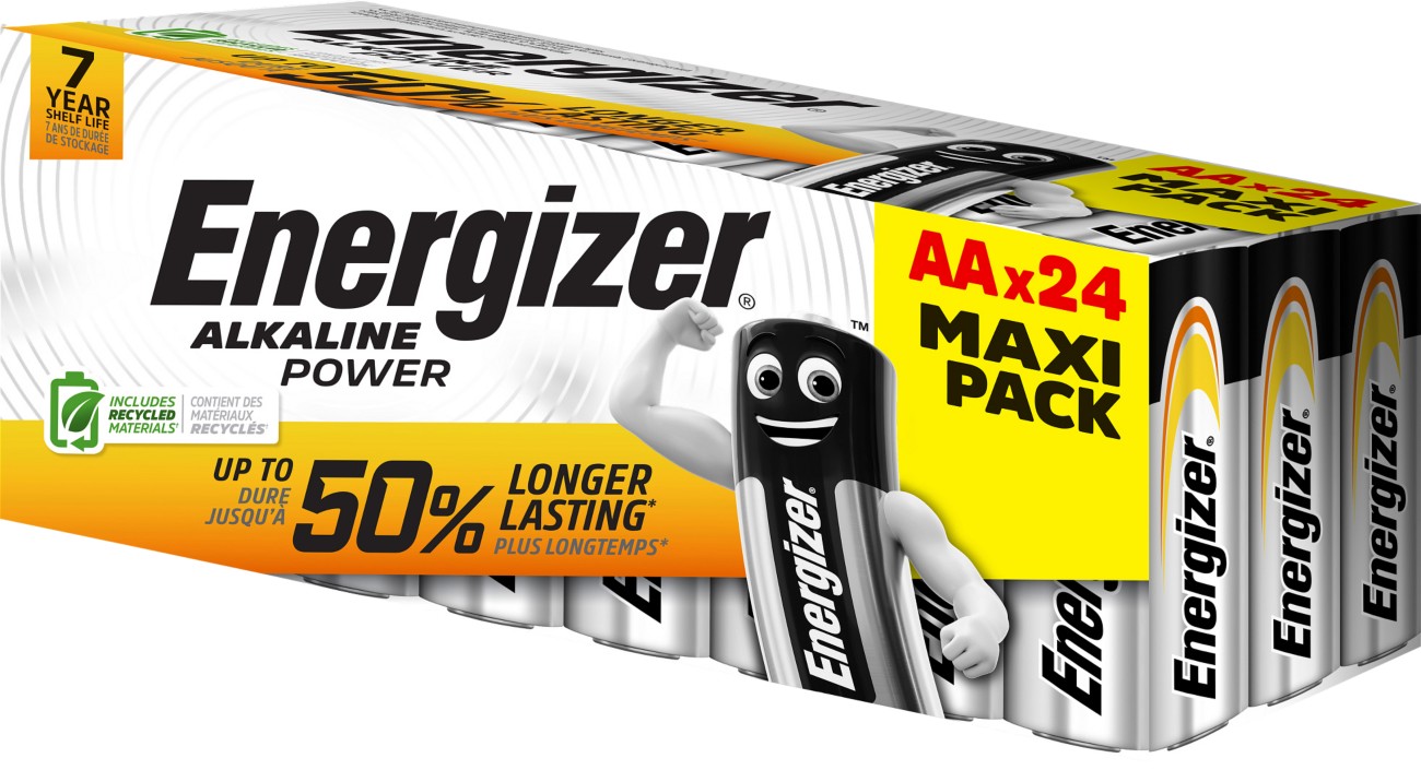 Energizer AA Alkaline Batteries, 24 Pack, Reliable Power for Household Devices, MPN 95275 - Image 23