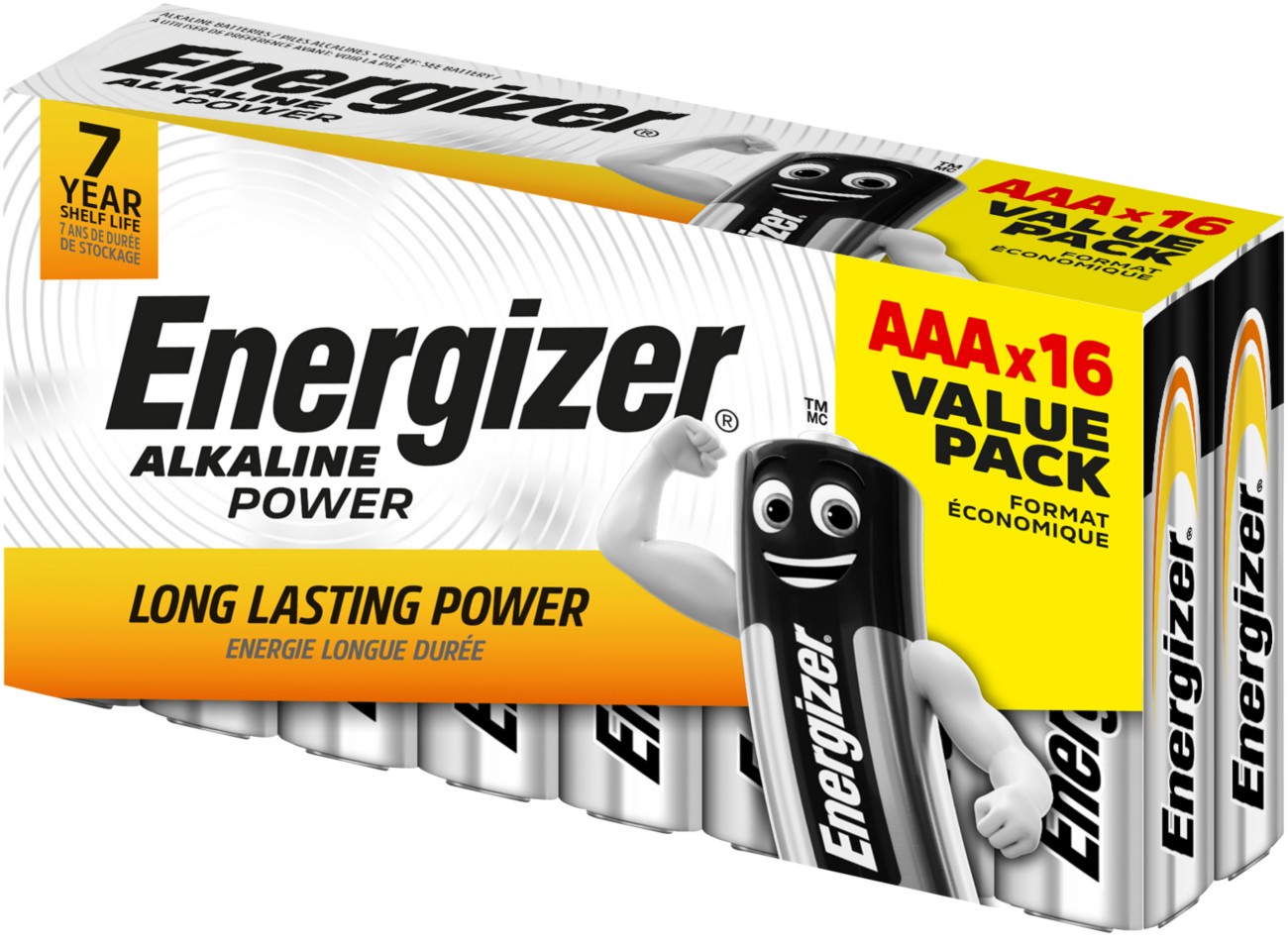 Energizer E302743900 Power Aaa Battery Alkali-Manganese 1.5V 16 Pc(S) - Image 4