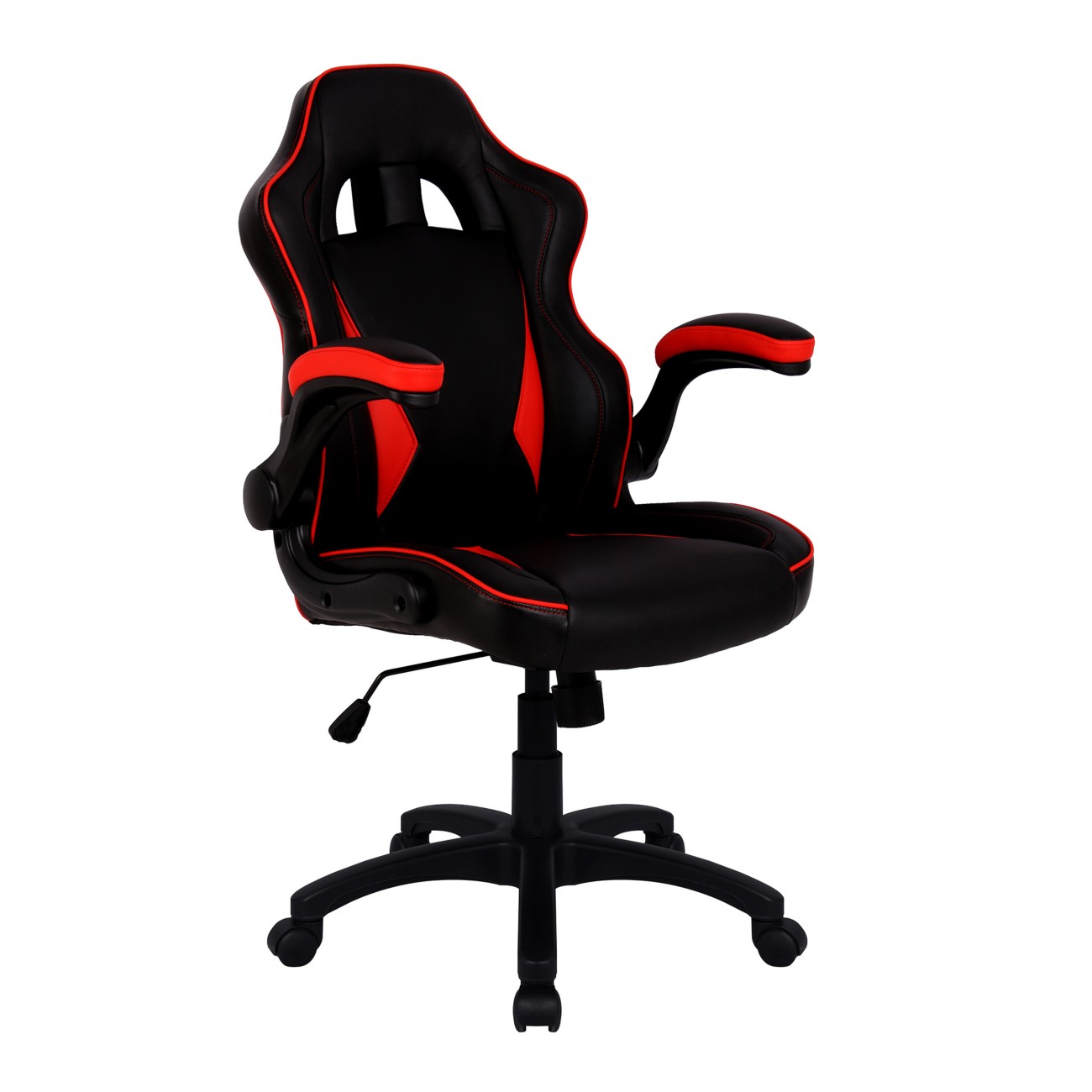 Nautilus Manager Chair Basic Tilt Black, Red 110 Kg