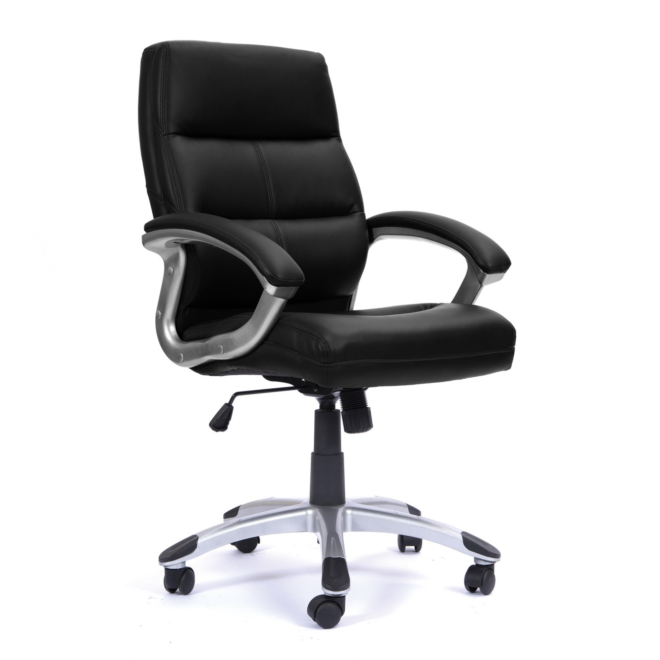 Nautilus Manager Chair Basic Tilt Fixed Armrest Black 110 Kg