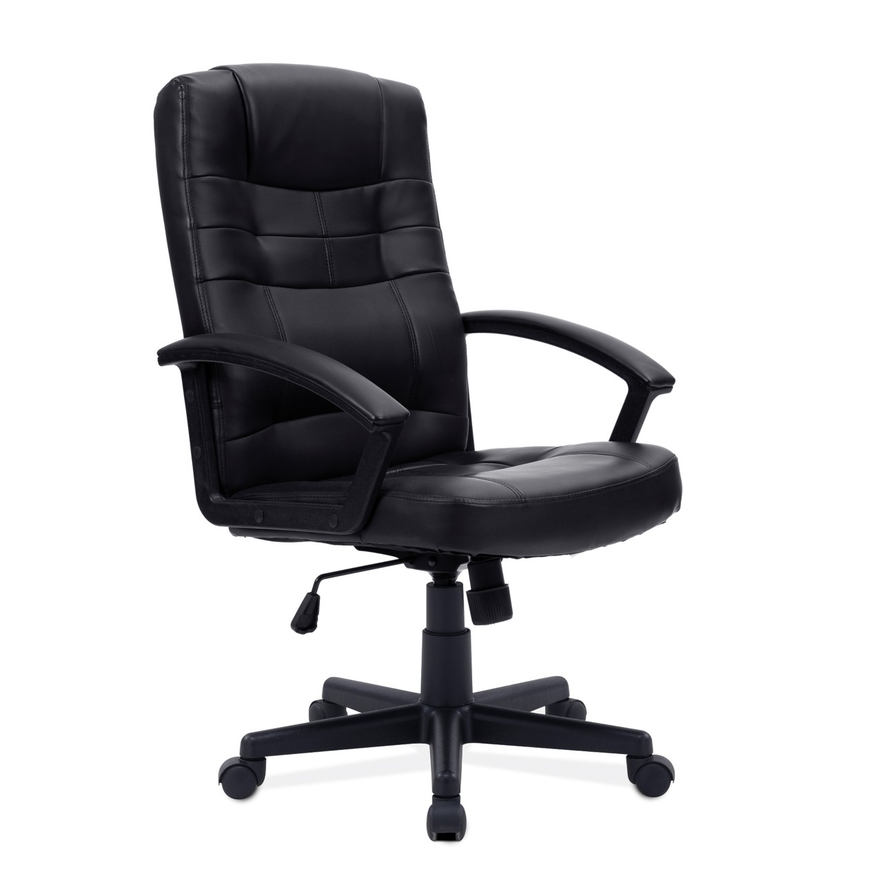 Nautilus Manager Chair Basic Tilt Fixed Armrest Black 110 Kg