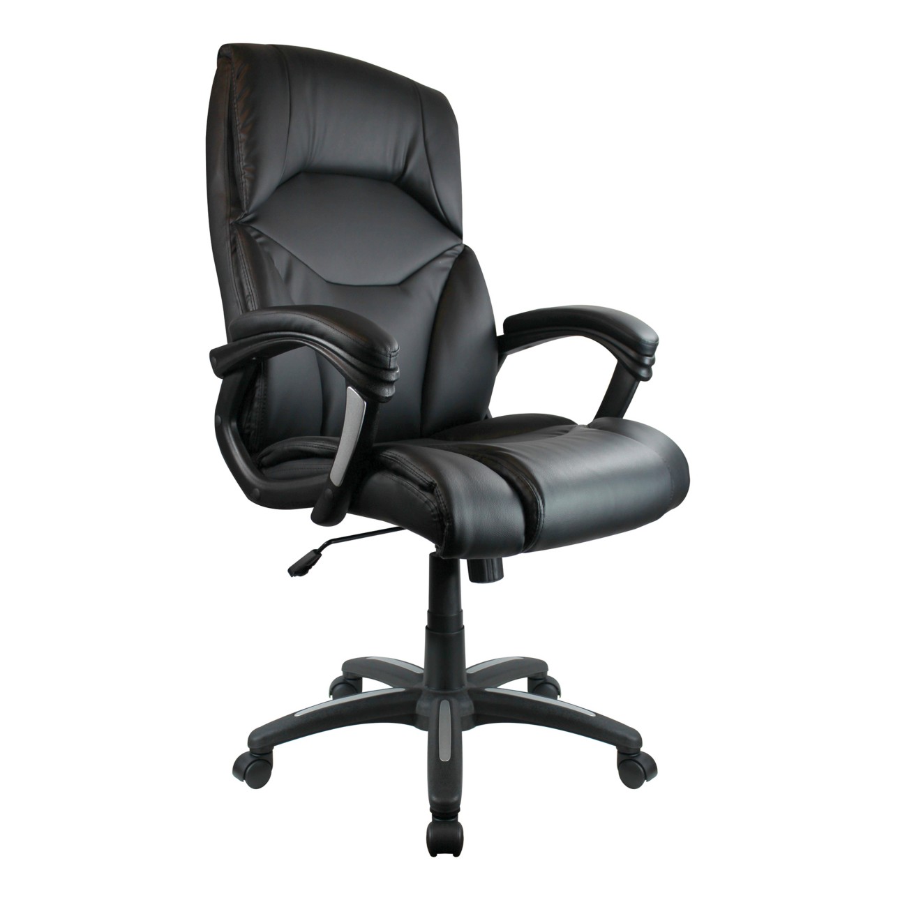 Nautilus Manager Chair Basic Tilt Fixed Armrest Black 136 Kg