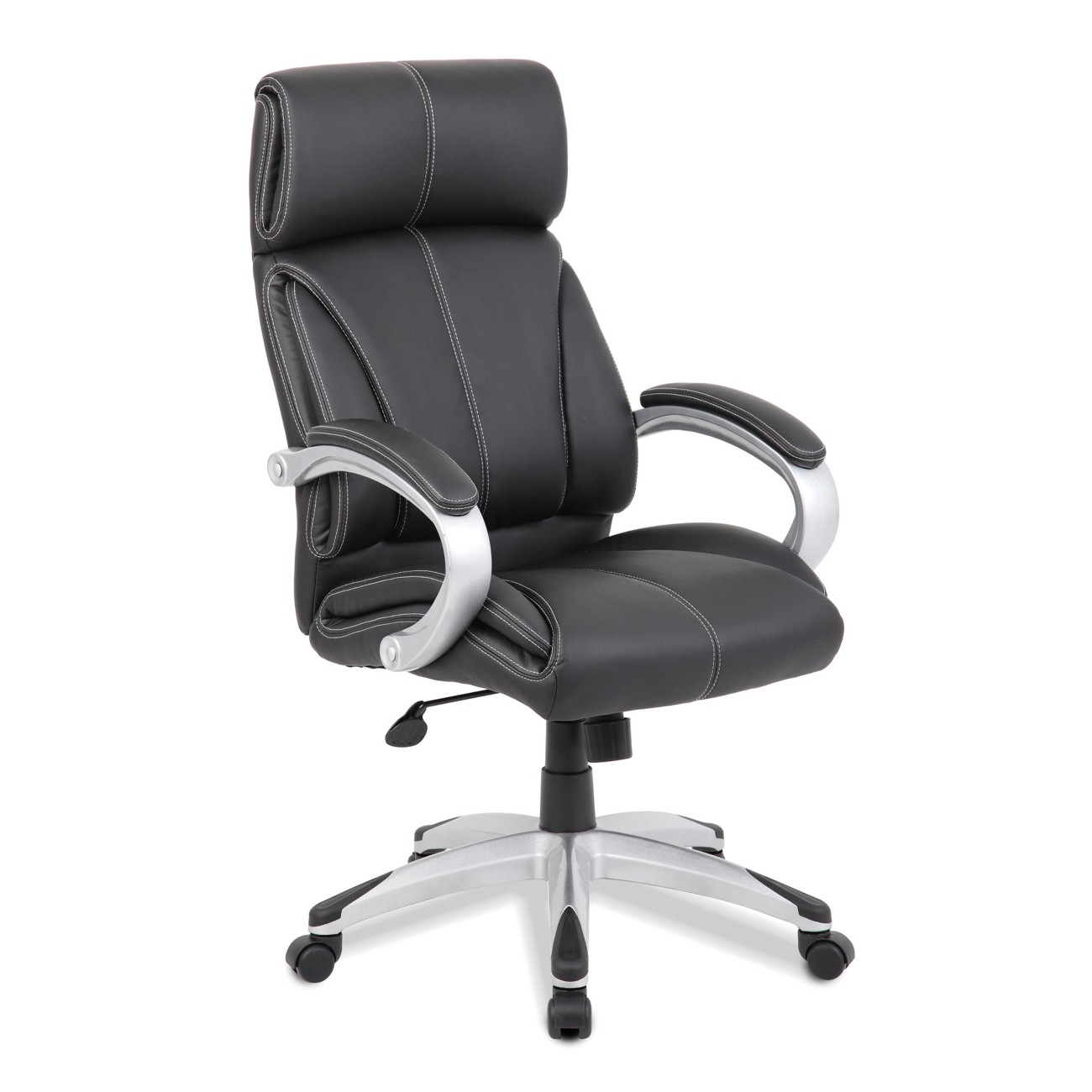 Nautilus Manager Chair Basic Tilt Fixed Armrest Black 110 Kg